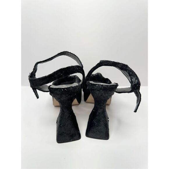 Circus by Sam Edelman Sandals Womens Size 10 Black Platform Open Toe Heels - Picture 7 of 9